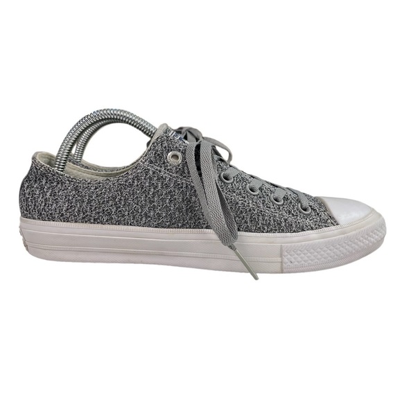 Converse Sneakers W9.5 M7 Chuck Taylor‎ Spacer Mesh II Low Lunarlon Gray Shoes - Picture 1 of 8